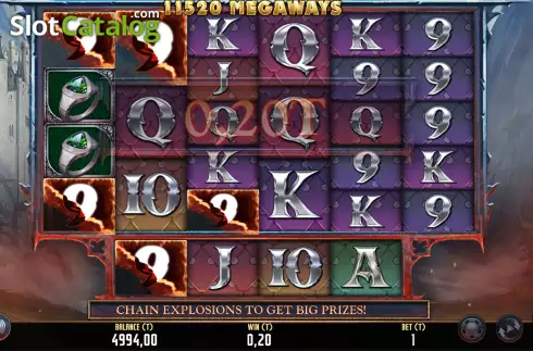 Скрин3. Fire Warlock Megaways слот