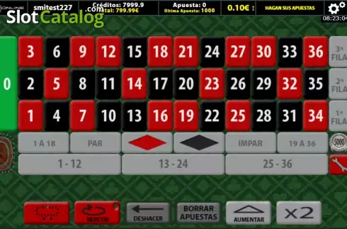 Скрин2. Ruleta Magic Red слот