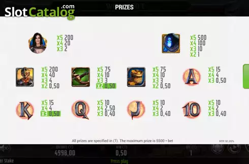 Скрин5. Silver Stake слот