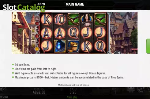 Скрин7. Silver Stake слот
