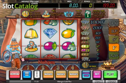 Скрин3. Vikingos Gold Plus слот