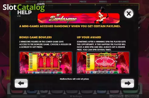 Скрин7. RF Burlesque (MGA Games) слот