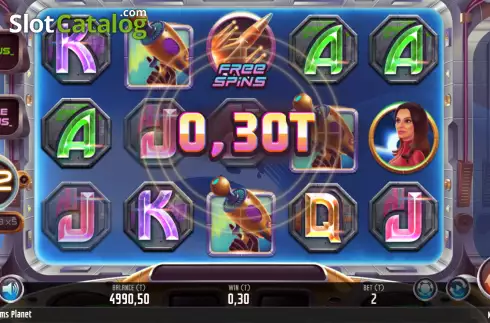 Скрин4. Gems Planet слот