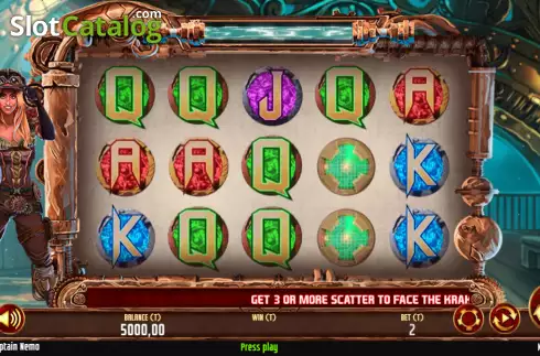 Скрин2. Captain Nemo (MGA Games) слот
