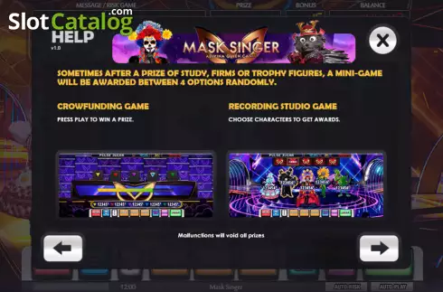 Скрин6. Mask Singer слот