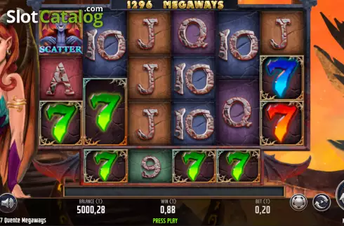Скрин2. 777 Quente Megaways слот
