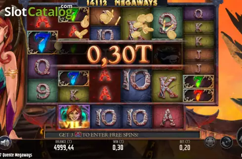 Скрин4. 777 Quente Megaways слот