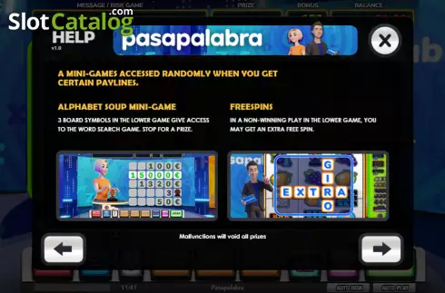 Скрин7. Pasapalabra слот