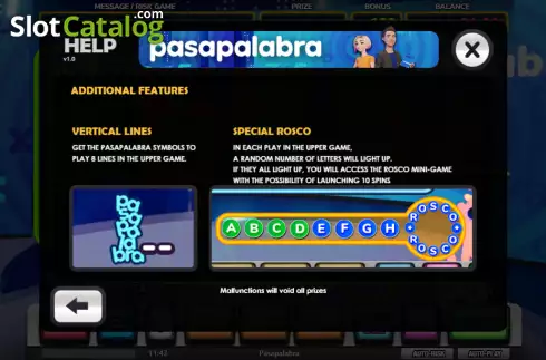 Скрин9. Pasapalabra слот