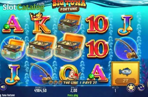Скрин4. Big Tuna Fortune слот