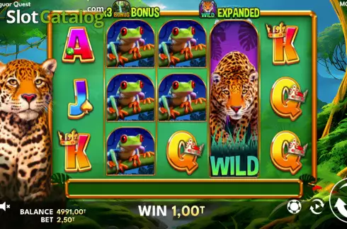 Скрин2. Jaguar Quest слот