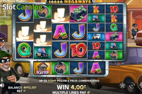 Скрин3. Take the Money Megaways слот