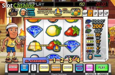 Скрин2. Chiquito Fistrogames слот