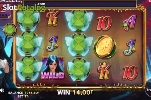 Скрин3. Wild Wonderful Fairy слот