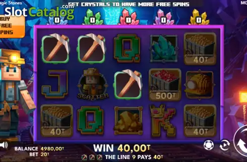 Скрин3. Magic Stones слот