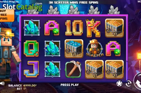 Скрин2. Minerales Magicos слот
