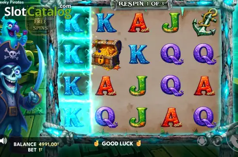 Скрин3. Cheeky Pirates слот