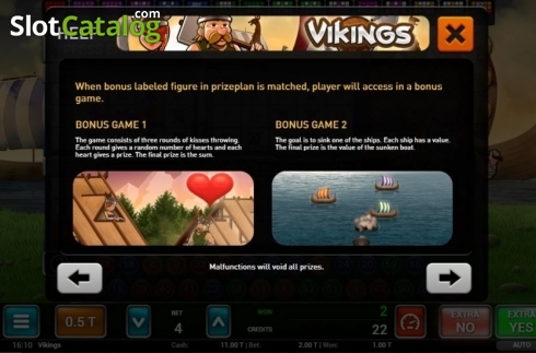 Скрин5. Vikings Bingo слот