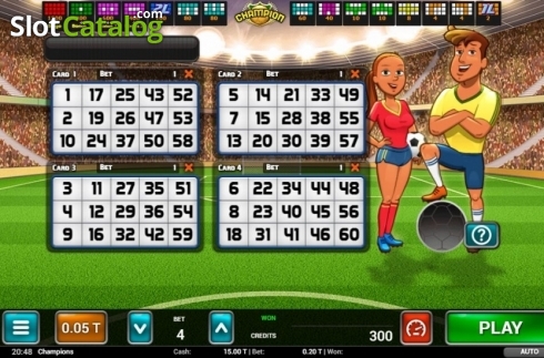 Скрин2. Champion Bingo слот