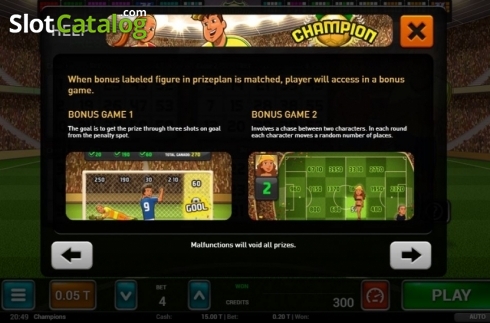 Скрин5. Champion Bingo слот