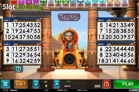 Скрин2. Cleopatra Bingo слот