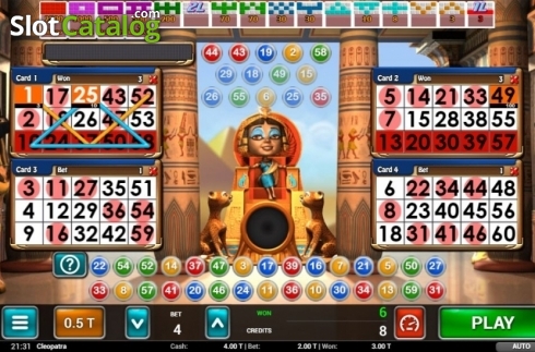 Скрин3. Cleopatra Bingo слот