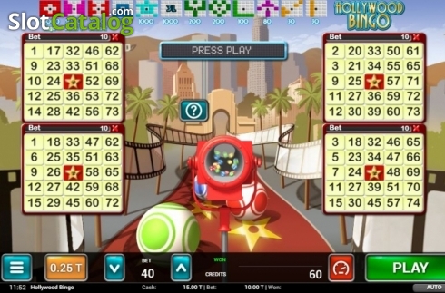 Скрин2. Hollywood Bingo слот