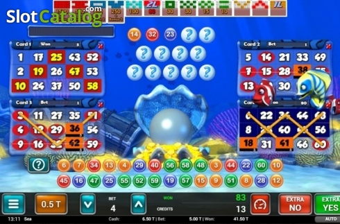 Скрин3. Sea Bingo слот