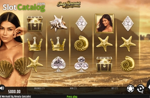 Скрин3. Gold Mermaid слот