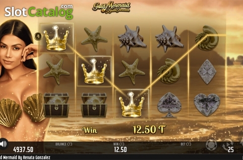Скрин5. Gold Mermaid слот
