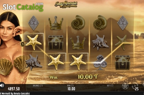 Скрин6. Gold Mermaid слот