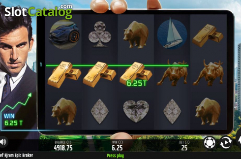 Скрин4. Josef Ajram Epic Broker слот