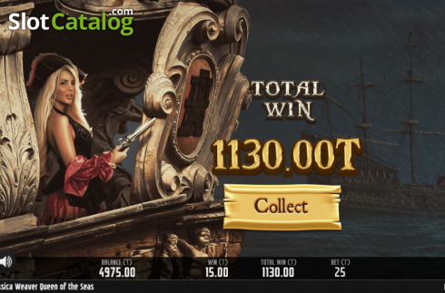 Скрин7. Jessica Weaver Queen of the Seas слот