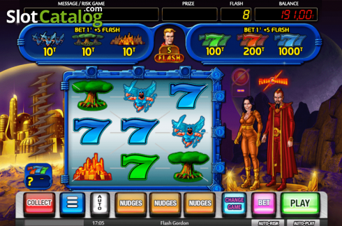 Скрин4. Flash Gordon (MGA Games) слот