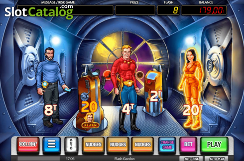 Скрин6. Flash Gordon (MGA Games) слот