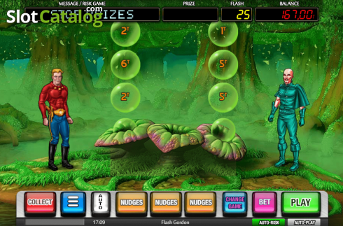 Скрин7. Flash Gordon (MGA Games) слот