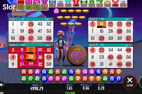 Скрин4. Arabian Bingo слот