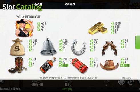 Скрин6. Yola Berrocal слот