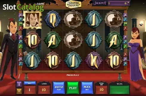 Скрин2. Vampire Treasure слот