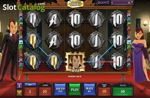 Скрин3. Vampire Treasure слот