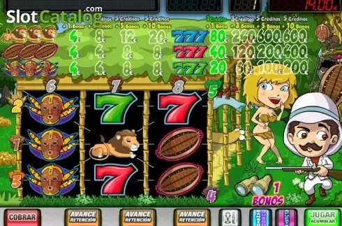 Скрин4. Gran Safari слот