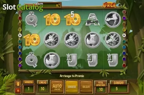 Скрин3. Africa (MGA) слот