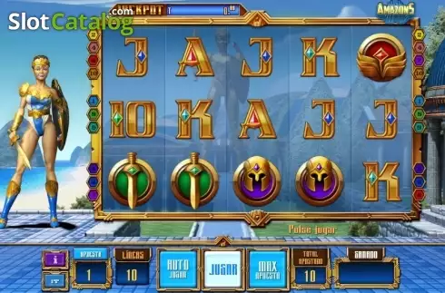 Скрин2. Amazons слот