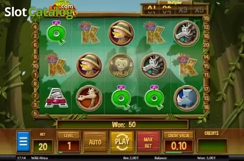 Скрин3. Wild Africa слот