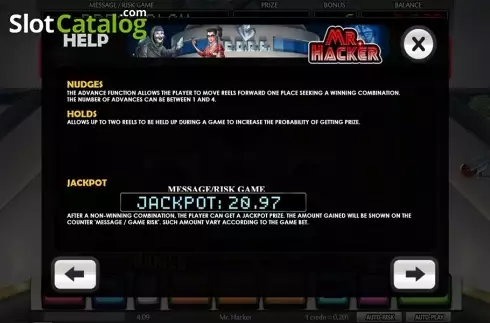 Скрин6. Mr.Hacker слот