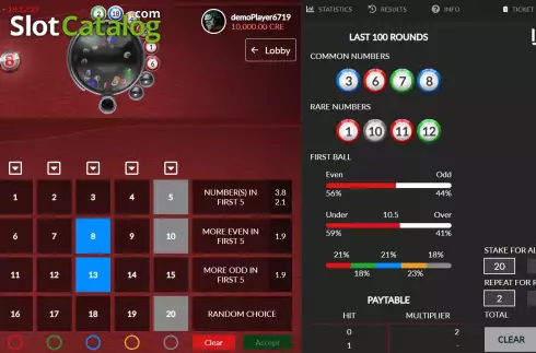 Скрин3. Lucky 8 (Macaw Gaming) слот