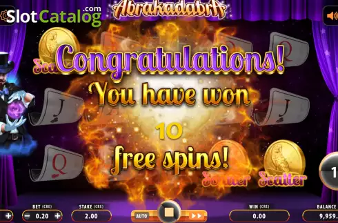 Скрин6. Abrakadabra (Macaw Gaming) слот