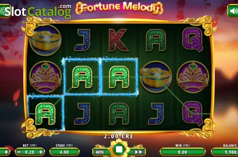 Скрин3. Fortune Melody слот