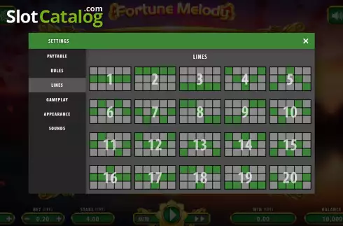 Скрин9. Fortune Melody слот