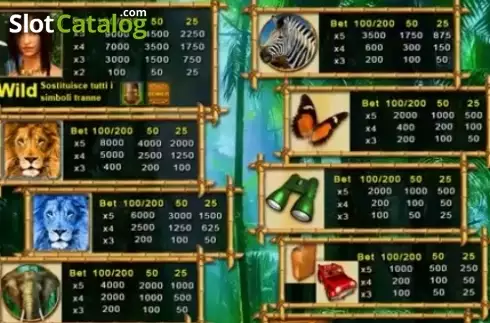 Скрин6. The Jungle слот